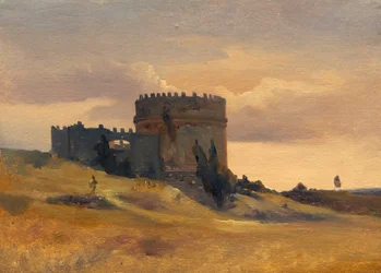 La Tumba de Cecaelia Metella, c.1830